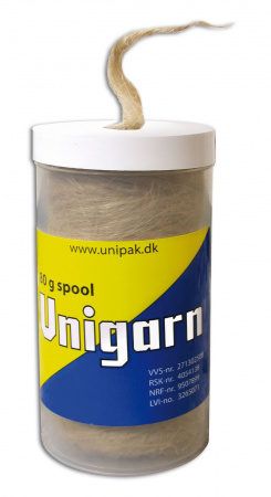 Лен Unipak 80гр.(Катушка в контейнере)